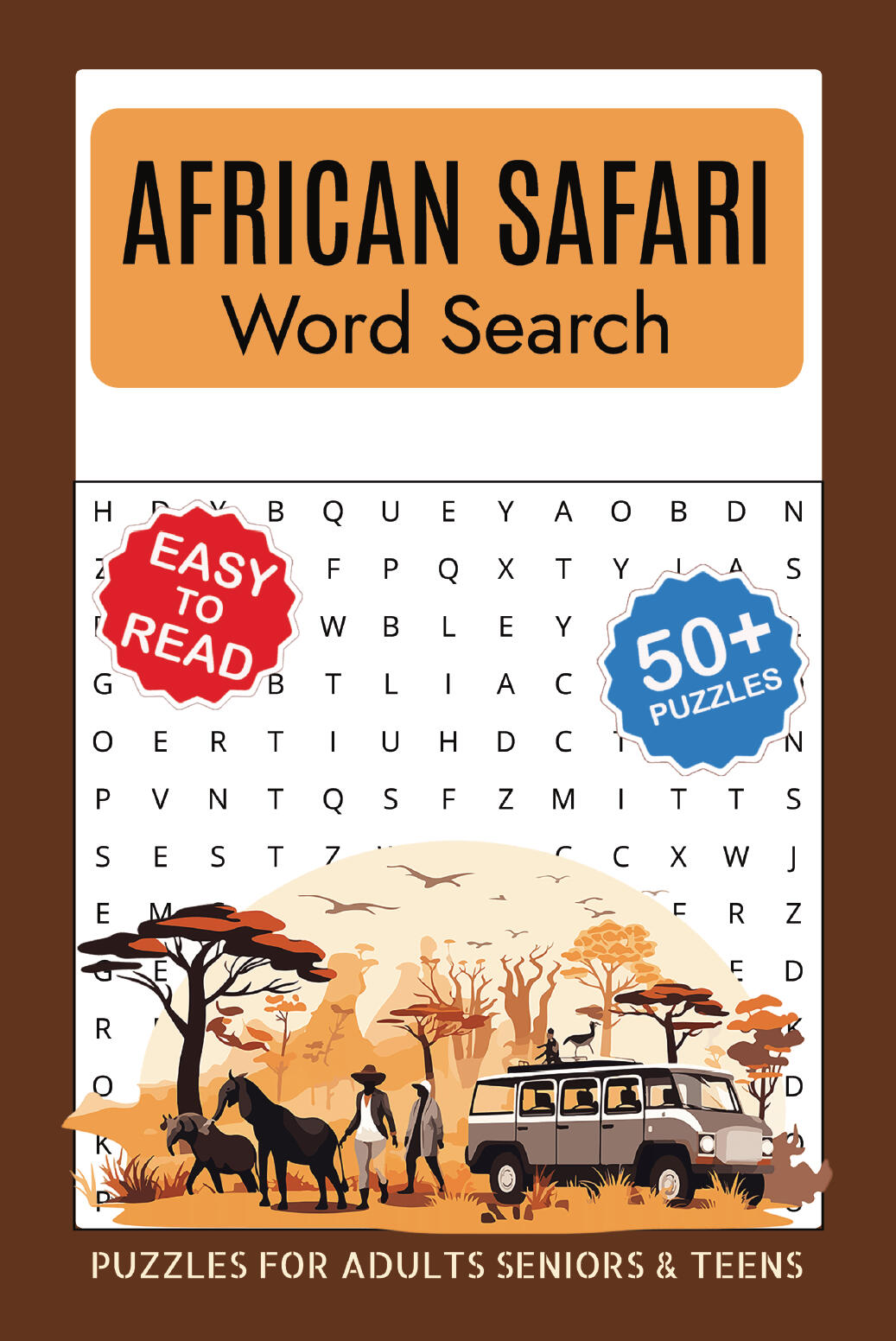 African Safari Word Search